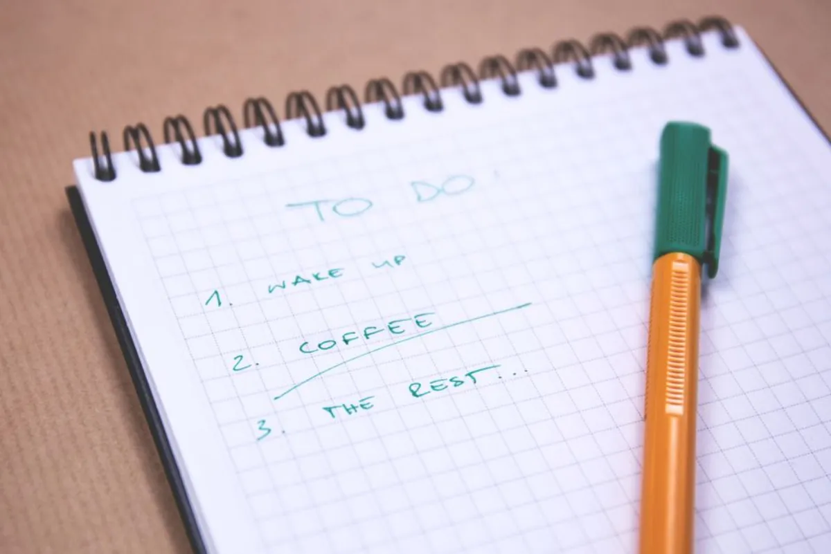 productivity checklist