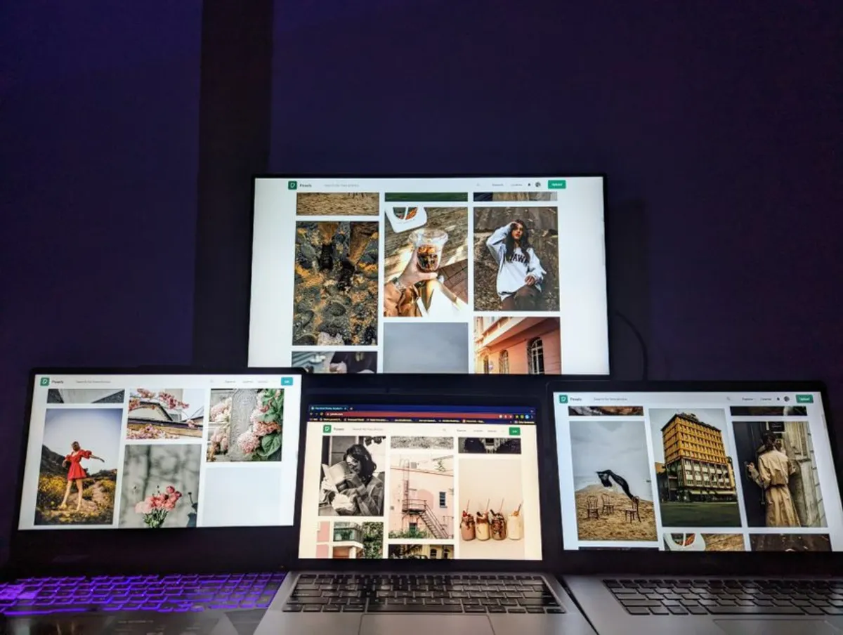 laptop setup