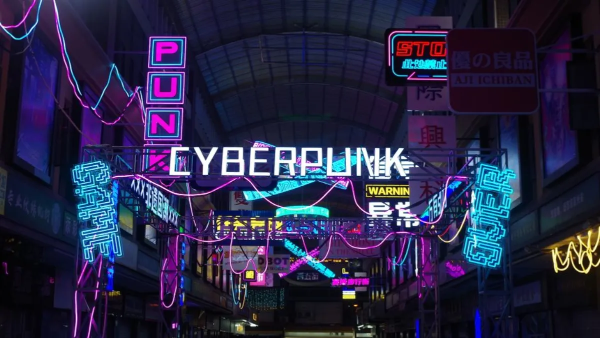cyberpunk city